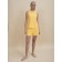 Women's shorts, size m, yellow color
