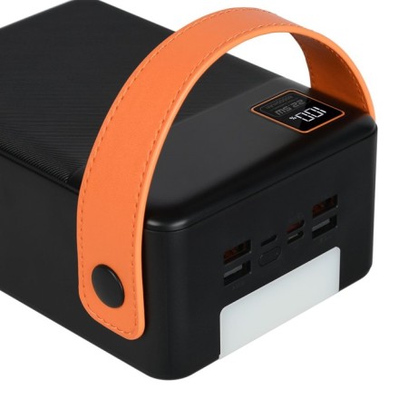 External battery TFN Porta LCD PD, 80,000 mAh, 2 USB, Type-C, MicroUSB, Black-5