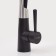 Kitchen mixer Wasserkraft A8417, single -leaf, flexible surge, black