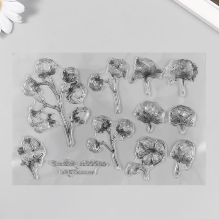 Stamp for creativity Silicon "Cotton" 11x16cm-2