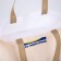 Bag-shop "Idea", departure without lightning, without lining, beige, 35 x 0.5 x 40 cm
