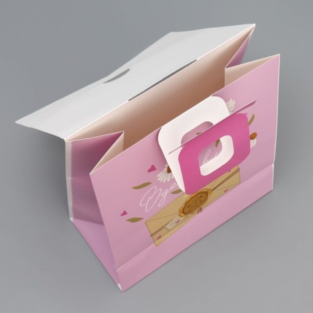 Gift package with a mold valve, packaging, “inspire”, 23 x 27 x 11.5 cm-6