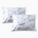 Set of pillowcases "Ethel" Marble 50*70+3 cm, 100% cotton, percal (300 threads)