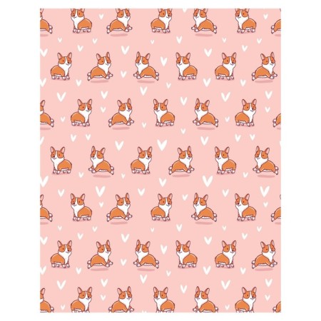 Pillow Corgi Queen, decorative, size 16x45 cm-1