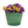 Kashpo for flowers and plants, 30l green grass 41x41x33cm