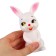 Rubber toy for the bath "Bunny", 11 cm, with a squeak, crumb me