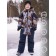 Overalls for a boy, height 140 cm