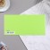 Money envelope "Happy Birthday!" velvet, green background, 19x9.3 cm