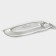 Porcelain dish with magistro sauce "Blanche", 28 × 12.5 cm, white color