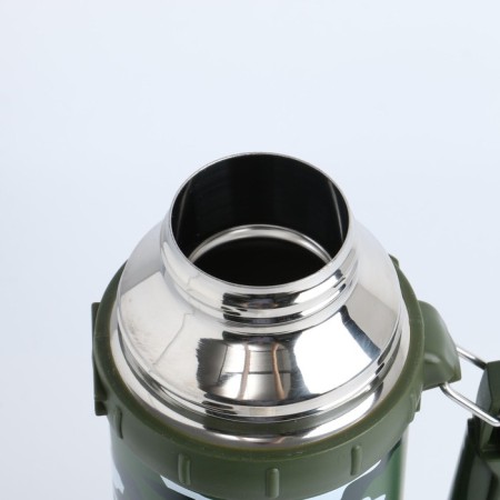 Thermos, 1.2 l, the movement "Master K. Camouflage", with a mug, retains heat 18 hours, 11 x 29 cm-4