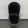 Comforty 105 MV toilet seat, SoftClose duroplast is thin, quick -saturated, black matte color