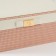 Casket to the leatherette for jewelry "Bow" white-pink 17x23.5x10 cm