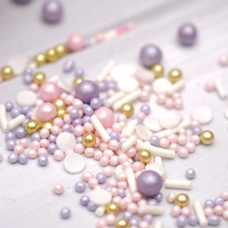 Sprinking confectionery Mixie "In love violet", 50 g-4