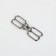 Step-cutter regulator, metal, 1 cm, silver color