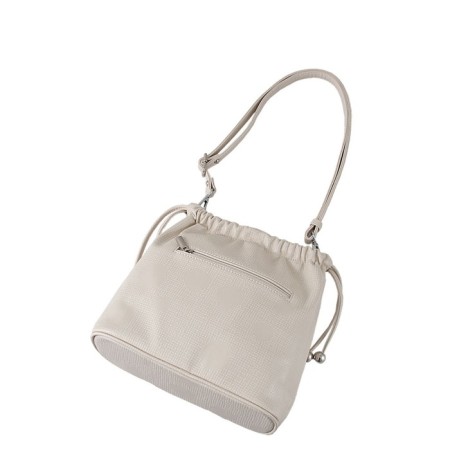 Bag on a long belt, lightning department, gray color 23x25x8cm-1
