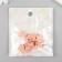 Busina silicone "heart" ash pink d = 1.4 cm