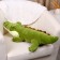 Soft toy "crocodile", 80 cm, green color