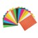 Cardboard of color A4, 16 sheets, 8 colors "kittens", non -220 g/m2