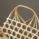 Wicker basket, 30x14x18/30 cm, bamboo