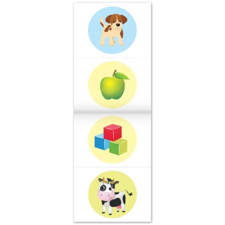 Trainer for reading "6 Book. We make words from 3 syllables "-1