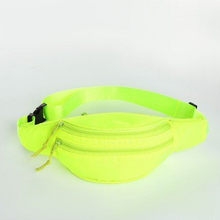 Lightning waist bag, 2 pockets, lemon color-1