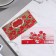 Money envelope "Happy Birthday!" poppies, 16x8cm