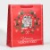 Laminated vertical “Cozy and heat” laminate, M 26 x 30 x 9 cm, New Year