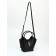 Bag Female Tout with zipper, black color