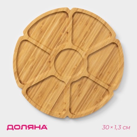 Menzhitsa Dolyana "Sot", 30 × 30 × 1.3 cm bamboo