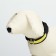Collar with flash light 3 lumber modes Size S, Osh 35-43 x 2.5 cm yellow