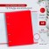 A notebook on rings A5 80 sheets in Calligrata Calges Red, plastic cover, OFSET MIX OFSET (2 colors)