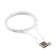 CablexPert CC-USB-AP2MWP, Lightning-USB, 1 m, white cable