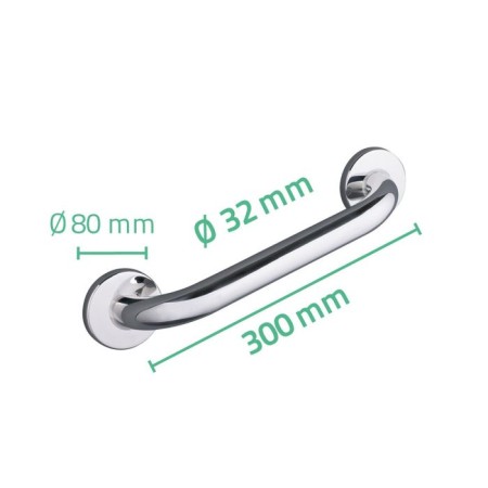 Building for a bath, chromium color (30 cm)-5