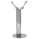 Wall bracket, telescopic 40-75 mm, D 220 mm, stainless steel 1.0 mm