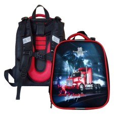 School backpack 38 x 30 x 16 cm, ergonomic back, Stavia 