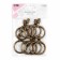 Ring for the cornice, with a clamp, D = 38/48 mm, 10 pcs, Antik color