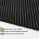 Universal grooming rhombus "rhombus", 60 × 80 cm, black color