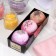 A set of boiling balls Bonjour 3 pcs, coffee, lavender, rose, 360 g