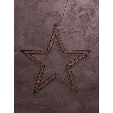 Figure Supported Frosty "Asterisk", 57x57x2, 200 LED, 220V, glow warm white-1