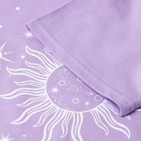Women's T -shirt "Sun", lilac color, size 50-2