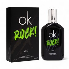 Tuale water male Ok Rock! (based on Calvin Klein One Shock Men), 100 ml