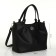 Women's bag with lightning, black color