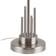 CHART 1XE14 table lamp 40W, size 26x26x45 cm, Nickel color