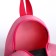 Baby backpack on lightning, pink color