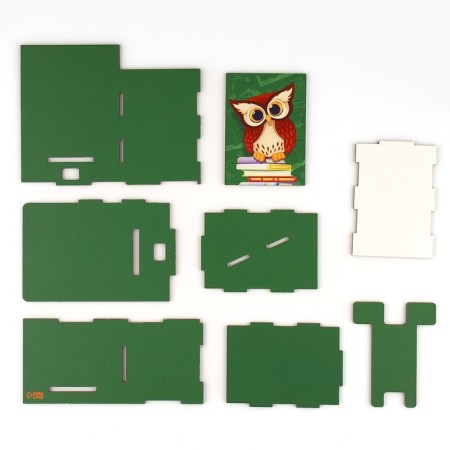 Organizer for the office with a stand for the phone "Owl"-6