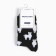 Women's socks, black color/llama, size 35-37