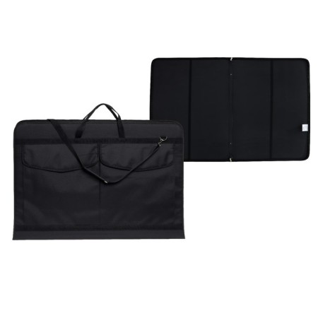 Folder for drawings and drawings for artists A1, 890 x 630 x 50 mm, handles, textile, 3 pockets, estado, black