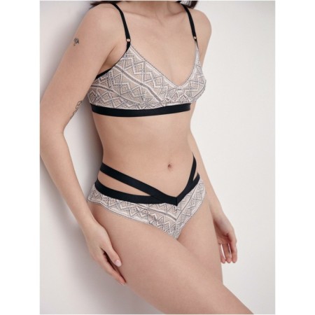 Bustier Female Conte Elegant Fairytale, size XS, ECRU color