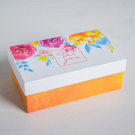 A set of boxes 10 in 1, gift packaging, “Flower extravaganza”, 12 x 7 x 4 - 32.5 x 20 x 12.5 cm-9