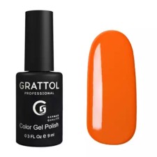 Garattol Color Gel Polish, No. 029 Orange Red, 9 ml